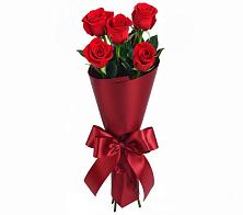 Букет 5 Красных роз Эдлесс Лав в Коркмаскале