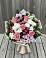 Букет цветов из: Альстромерии, Гвоздики, Розы и Хризантемы в Коркмаскале