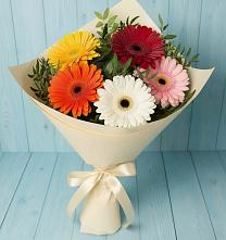 Букет цветов из:  Герберы в Коркмаскале