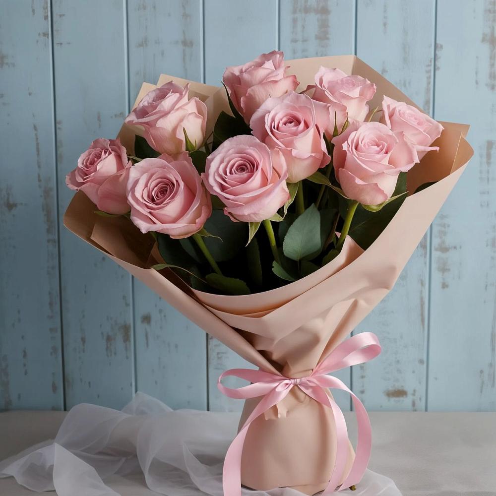 Букет цветов из: Розы в Коркмаскале