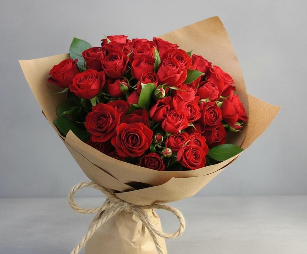 Букет Любовный роман в Коркмаскале