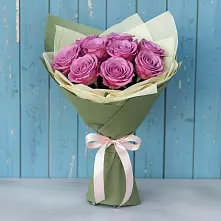 Букет Розы Фёрст Леди в Коркмаскале