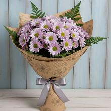 Букет цветов из:  Хризантемы #REPLACE_PRED# Коркмаскале