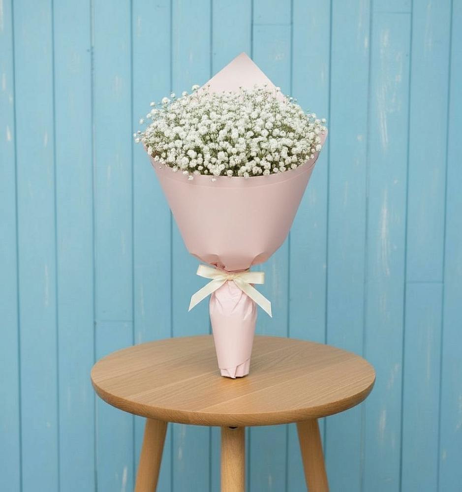 Букет цветов из: Гипсофила в Коркмаскале