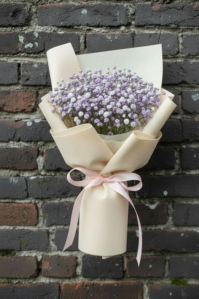 Букет цветов из: Гипсофила в Коркмаскале