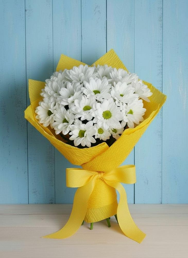 Букет цветов из: Хризантемы в Коркмаскале