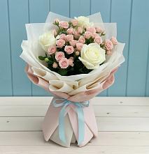 Букет цветов из:  Розы #REPLACE_PRED# Коркмаскале