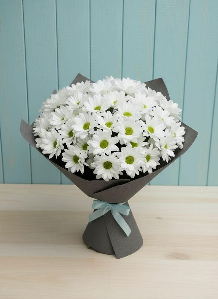 Букет цветов из: Хризантемы в Коркмаскале