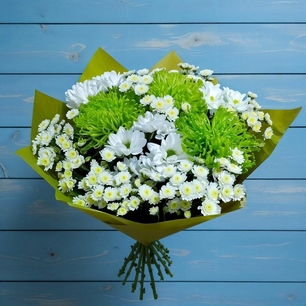Букет цветов из: Хризантемы в Коркмаскале