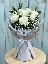 Букет цветов из:  Розы в Коркмаскале