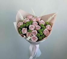 Букет цветов из:  Розы и Хризантемы в Коркмаскале