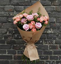 Букет цветов из:  Розы #REPLACE_PRED# Коркмаскале