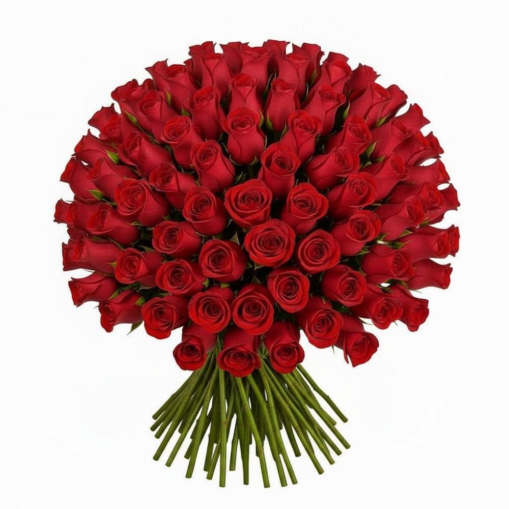 Букет Красные розы Чери Лав в Коркмаскале