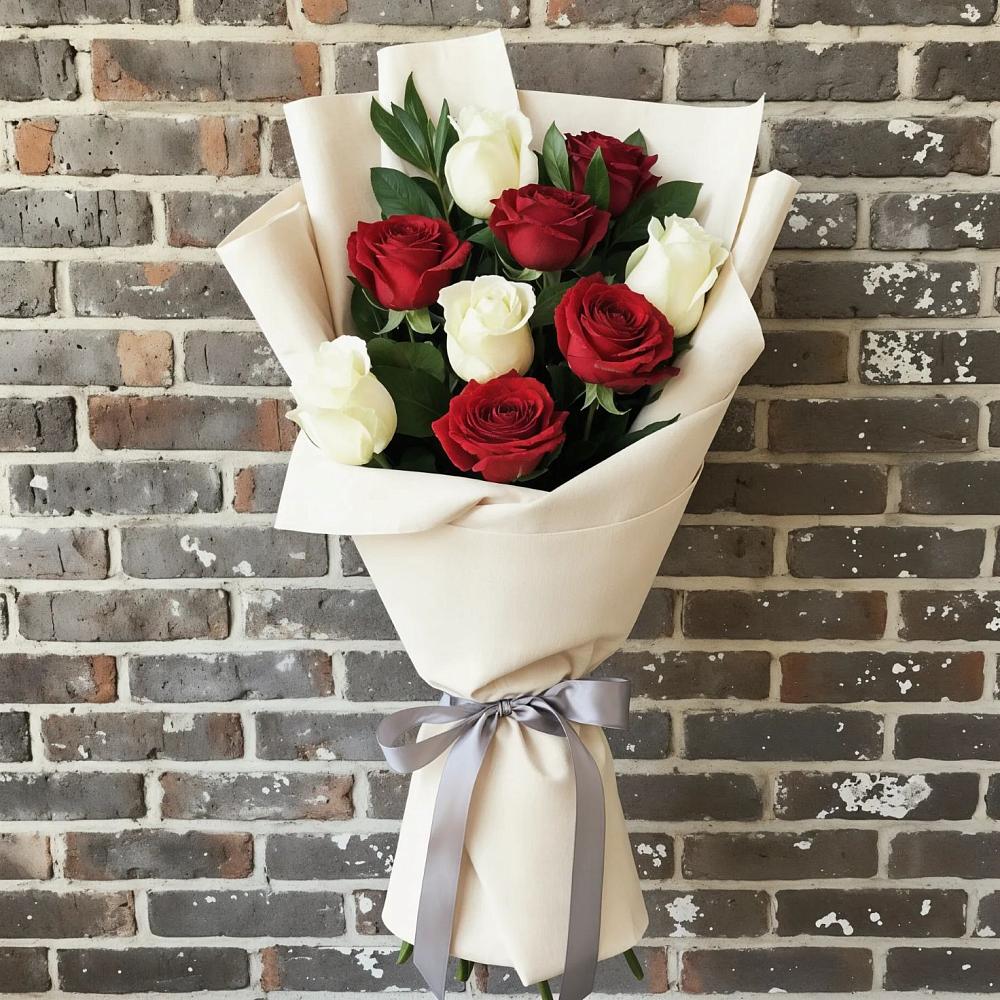 Букет цветов из: Розы в Коркмаскале