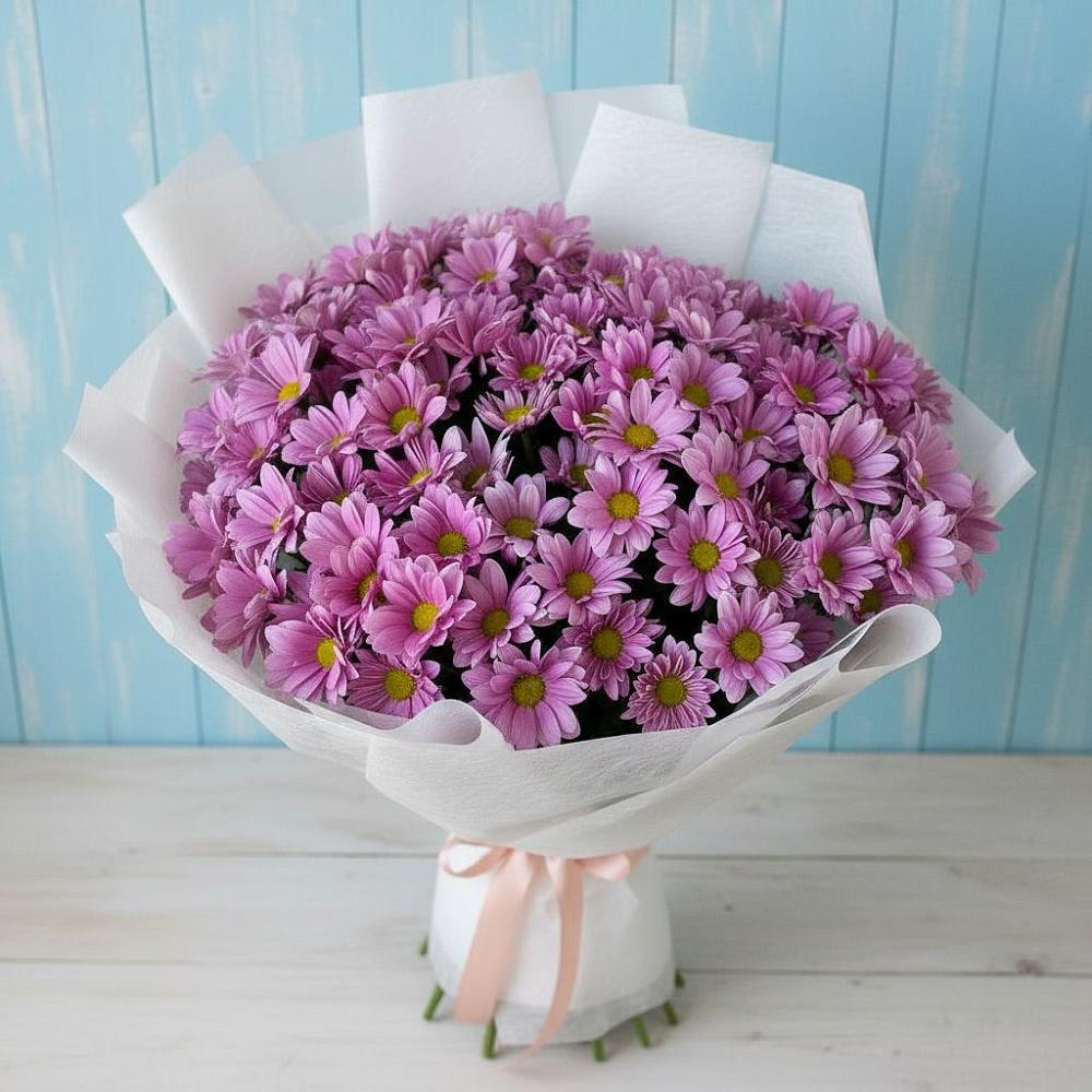 Букет цветов из: Хризантемы в Коркмаскале