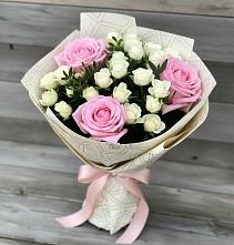 Букет цветов из:  Розы в Коркмаскале