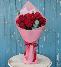 Букет цветов из:  Розы в Коркмаскале