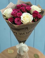 Букет цветов из:  Розы в Коркмаскале