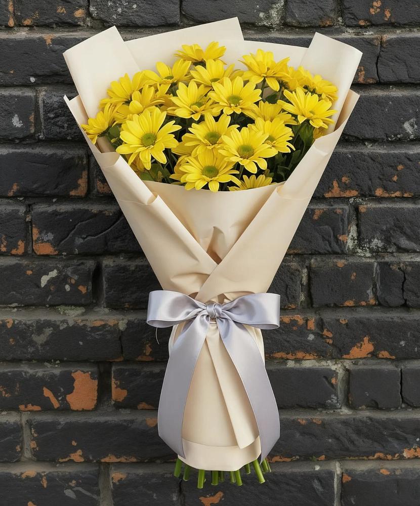 Букет цветов из: Хризантемы в Коркмаскале