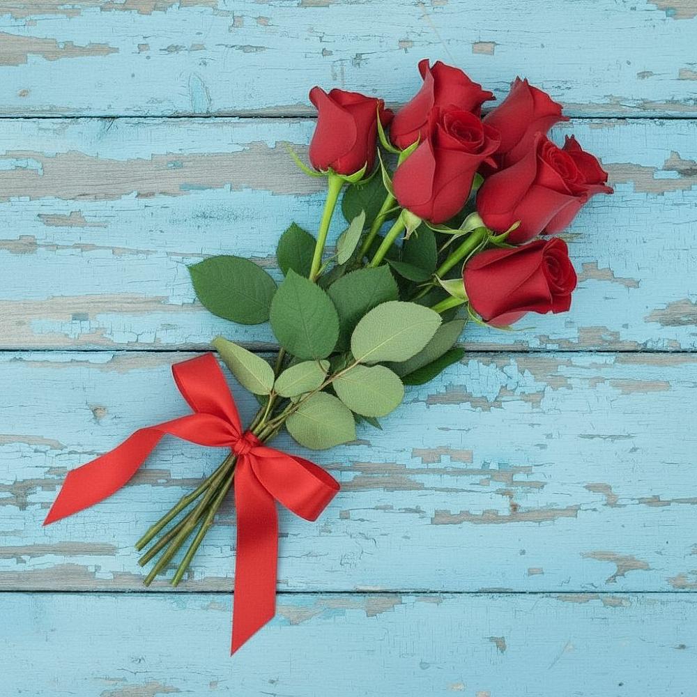 Букет Красные розы в Коркмаскале