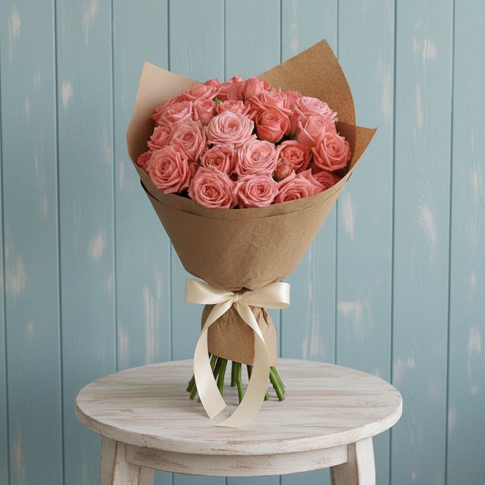 Букет цветов из: Розы в Коркмаскале