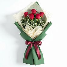 Букет цветов из:  Розы в Коркмаскале