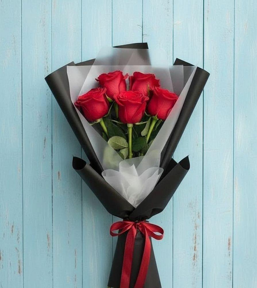 Букет цветов из: Розы в Коркмаскале