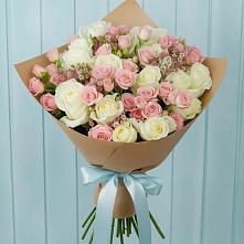 Букет цветов из:  Розы в Коркмаскале